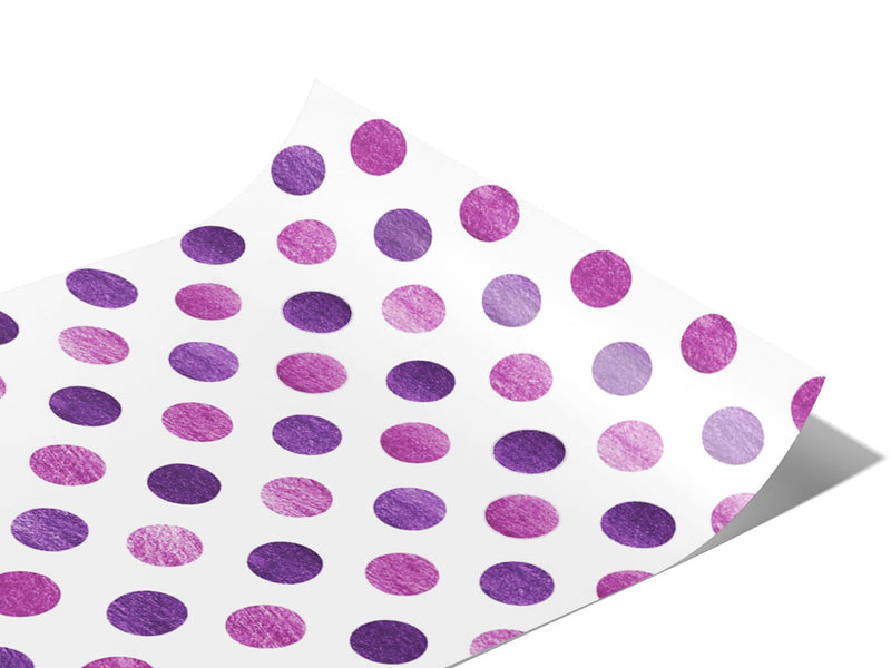Cotton Candy Polka Dot Vinyl Wraps~Rwraps Series 914 Digitally Printed Vinyl Wrap~0
