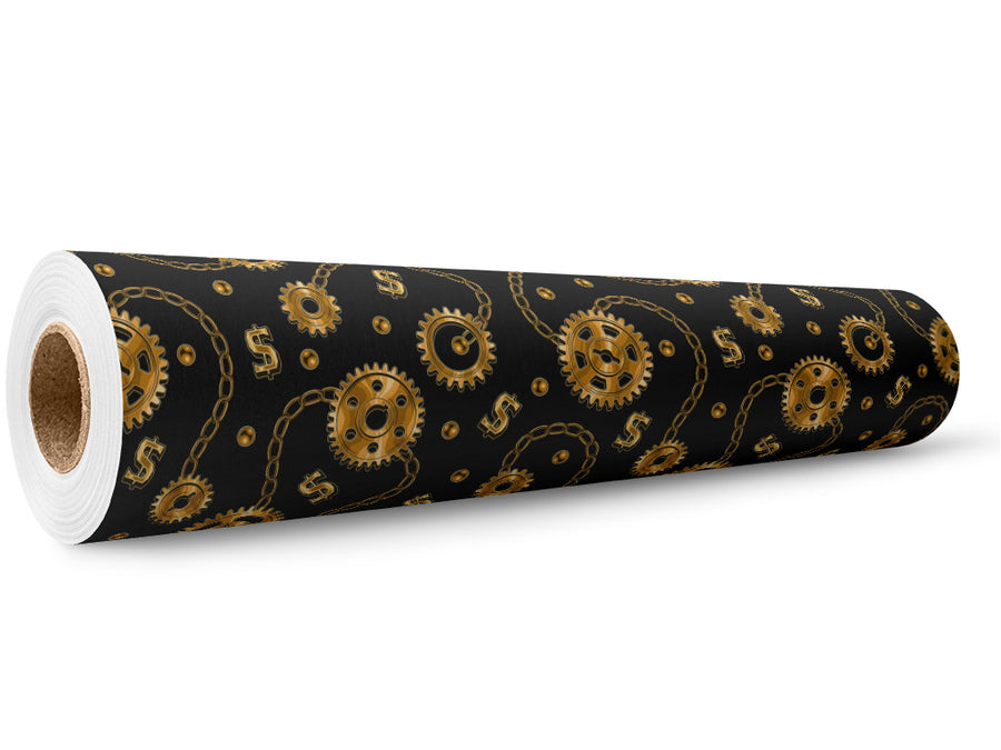 Count Up Bling Wrap Film Wholesale Roll~Rwraps Series 914 Digitally Printed Vinyl Roll~5