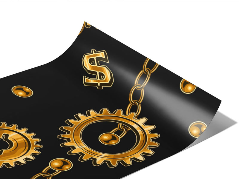 Count Up Bling Vinyl Wraps~Rwraps Series 914 Digitally Printed Vinyl Wrap~0