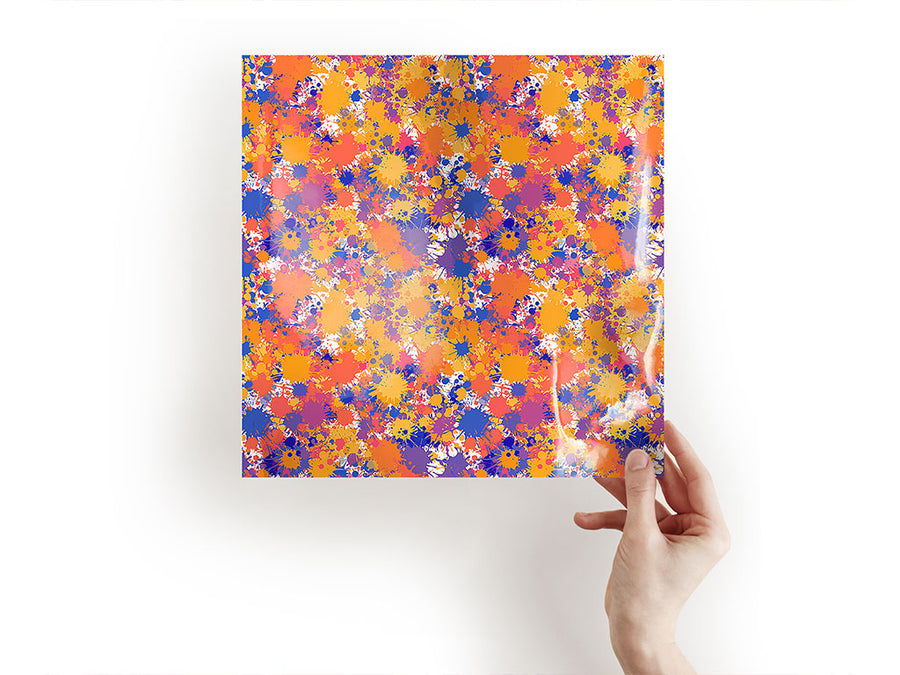 country fair paint splatter Craft Sheets