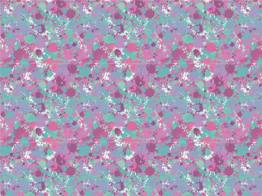 Courtship Dating Paint Splatter Vinyl Wrap Pattern~Rwraps Series 914 Digitally Printed Vinyl Wrap~0