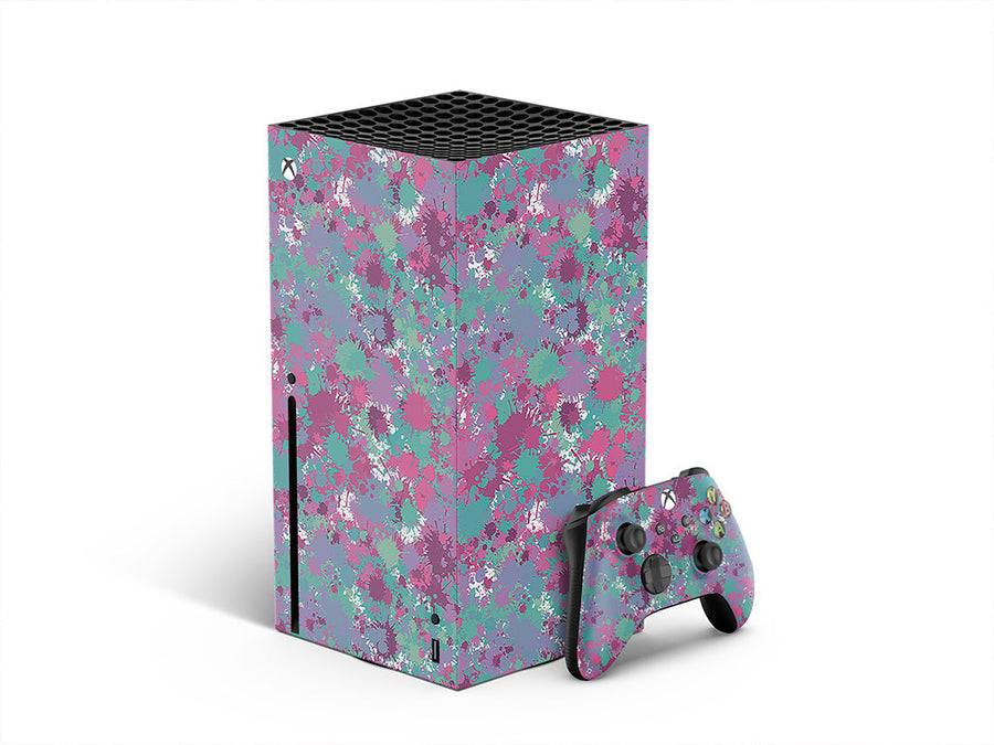 courtship dating paint splatter XBOX DIY Decal