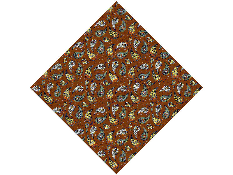 Cowboy Wrangling Paisley Vinyl Wrap Pattern