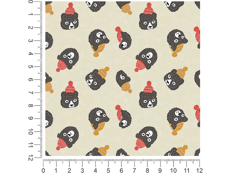 cozy caps animal 1ft x 1ft Craft Sheets