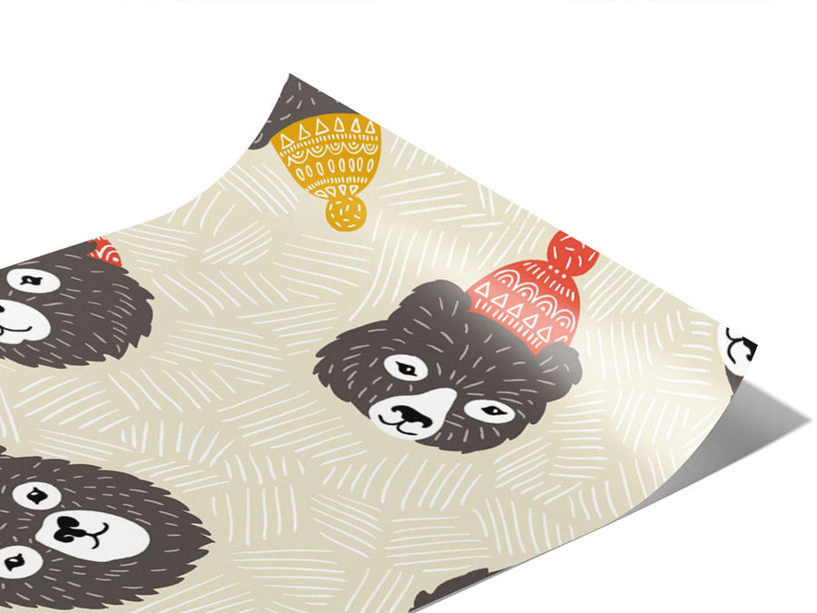 Cozy Caps Animal Vinyl Wraps~Rwraps Series 914 Digitally Printed Vinyl Wrap~0