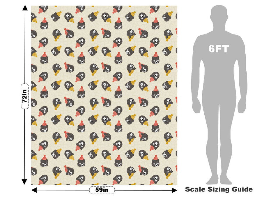 Cozy Caps Animal Vehicle Wrap Scale~Rwraps Series 914 Cozy Caps Animal Measurements~1