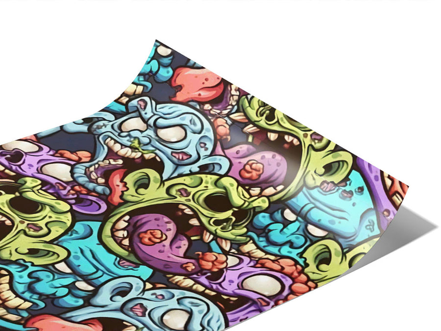 Cranial Cravings Zombie Vinyl Wraps~Rwraps Series 914 Digitally Printed Vinyl Wrap~0