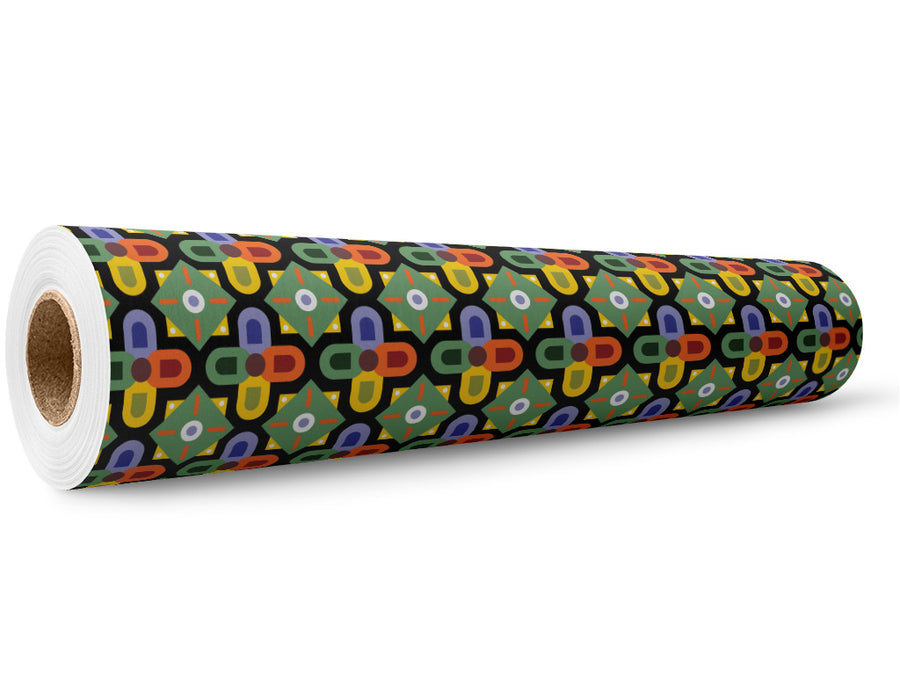 Crayon Creation Art Deco Wrap Film Wholesale Roll~Rwraps Series 914 Digitally Printed Vinyl Roll~5