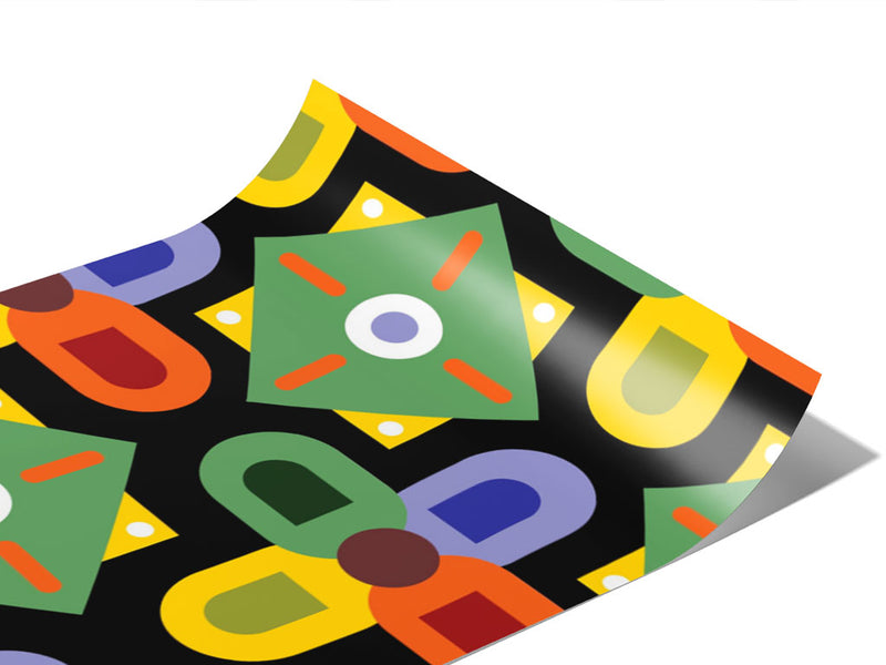 Crayon Creation Art Deco Vinyl Wraps~Rwraps Series 914 Digitally Printed Vinyl Wrap~0
