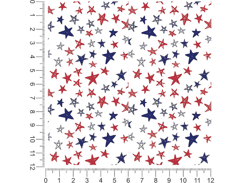 crayon stars 1ft x 1ft Craft Sheets