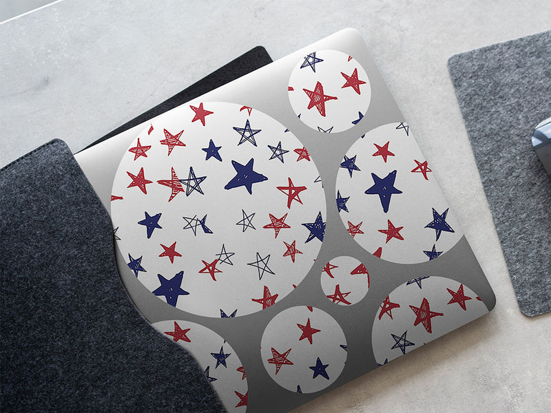 crayon stars DIY Laptop Stickers