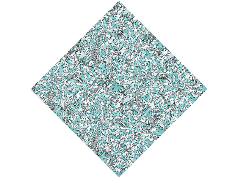 Crazy Chlorokinesis Floral Vinyl Wrap Pattern