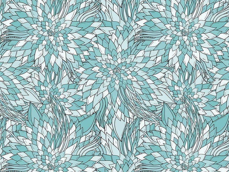 Crazy Chlorokinesis Floral Vinyl Wrap Pattern~Rwraps Series 914 Digitally Printed Vinyl Wrap~0
