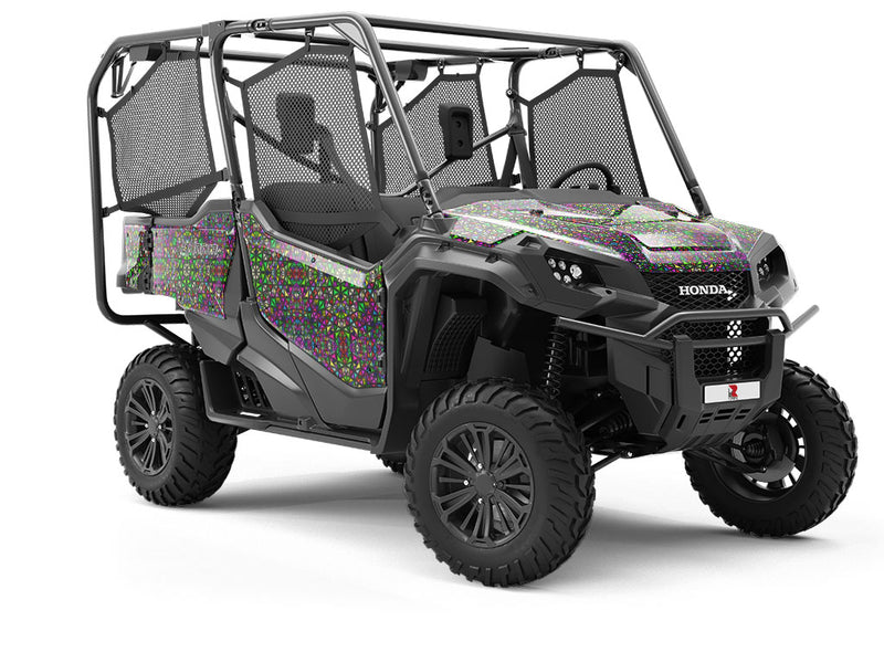 Crazy Quilt Mosaic Utility Vehicle Vinyl Wrap
