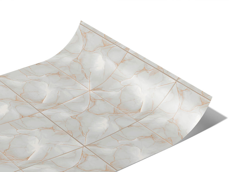 Cream Deviations Tile Vinyl Wraps~Rwraps Series 914 Digitally Printed Vinyl Wrap~1