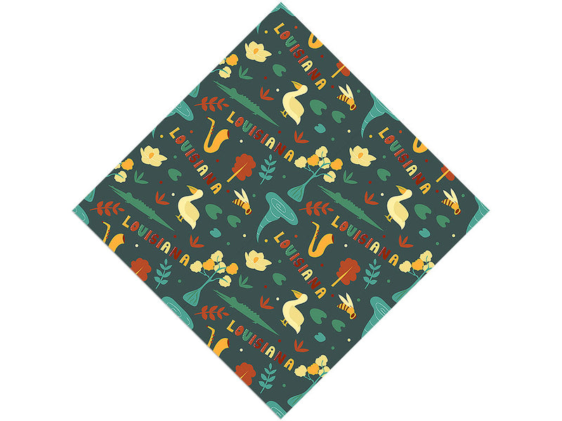 Creole State Americana Vinyl Wrap Pattern