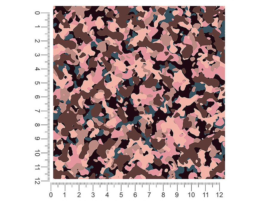 crepe multicam camouflage 1ft x 1ft Craft Sheets