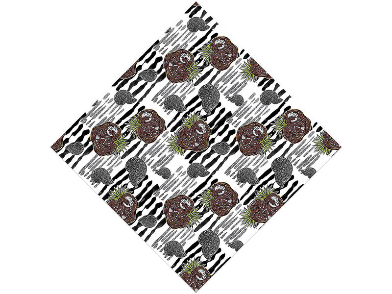 Cretaceous Catacomb Dinosaur Vinyl Wrap Pattern