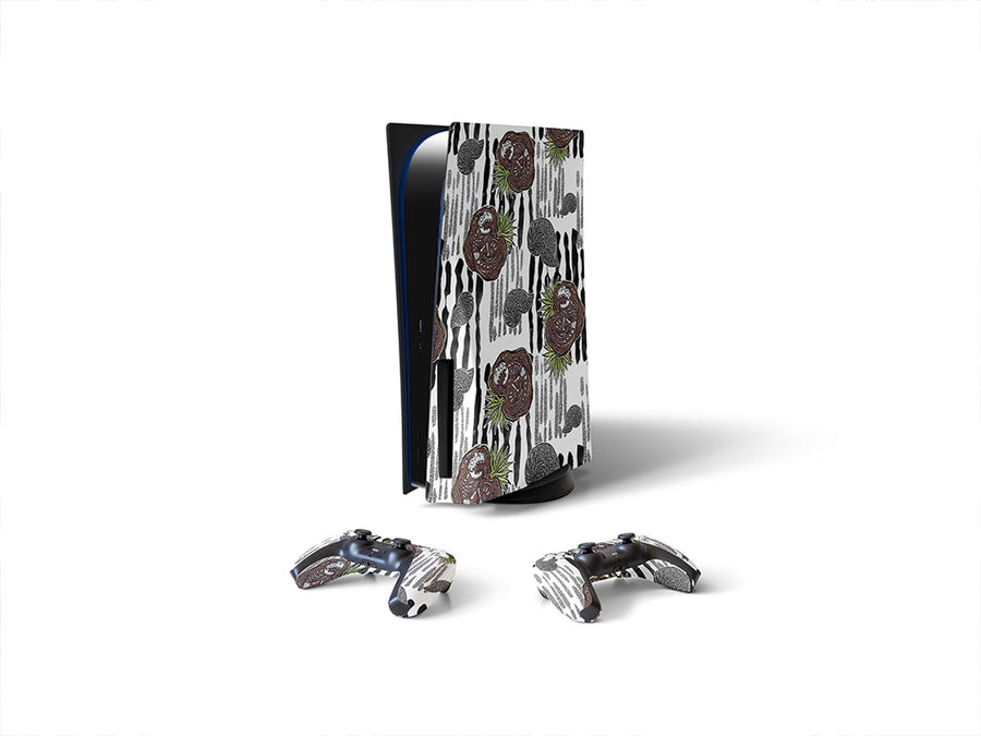 cretaceous catacomb dinosaur Sony PS5 DIY Skin