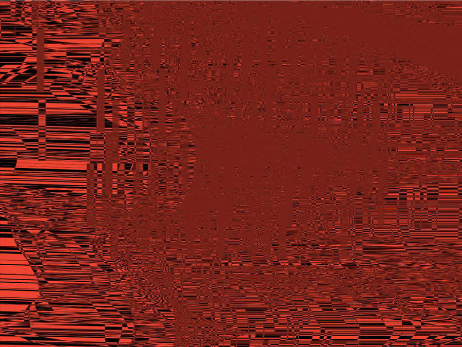 Crimson Distortion Technology Vinyl Wrap Pattern~Rwraps Series 914 Digitally Printed Vinyl Wrap~0
