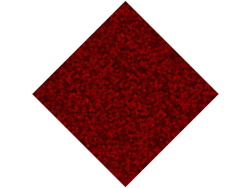 Crimson Lady Pixel Vinyl Wrap Pattern