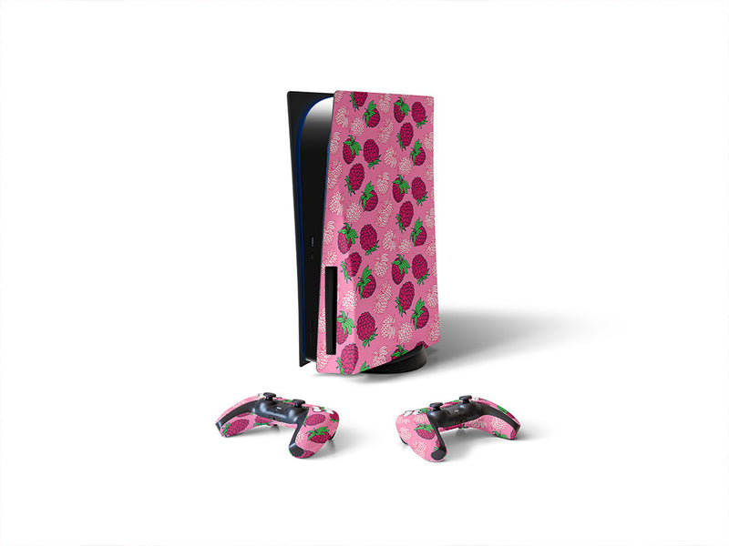 crimson night fruit Sony PS5 DIY Skin