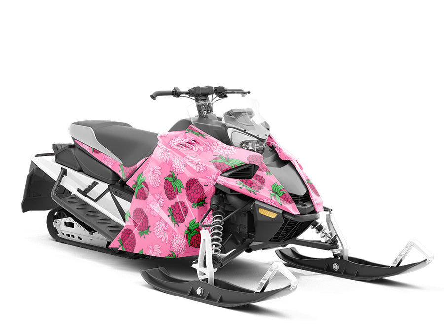 Crimson Night Fruit Custom Wrapped Snowmobile