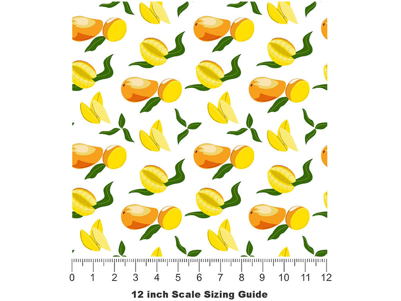 Crisp Cogshall Fruit Vinyl Film Pattern Size 12 inch Scale~Rwraps Crisp Cogshall Fruit Sizing Chart~2