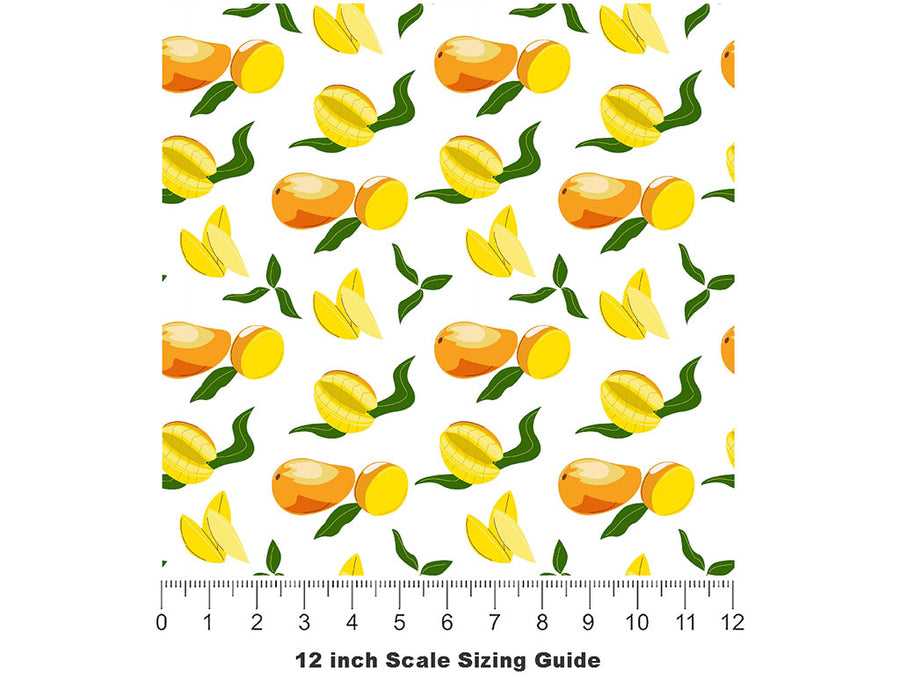 Crisp Cogshall Fruit Vinyl Film Pattern Size 12 inch Scale~Rwraps Crisp Cogshall Fruit Sizing Chart~2