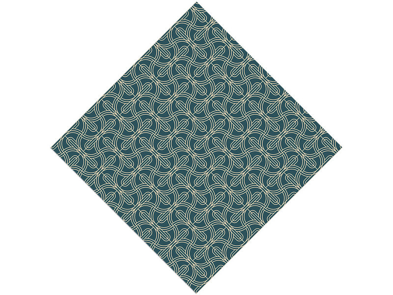 Criss-Cross Art Deco Vinyl Wrap Pattern