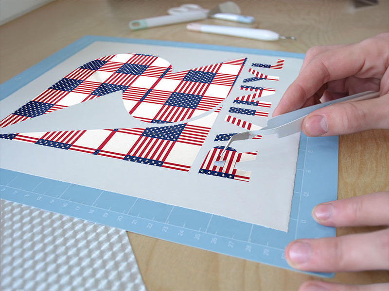 criss cross Easy Weed Craft Vinyl