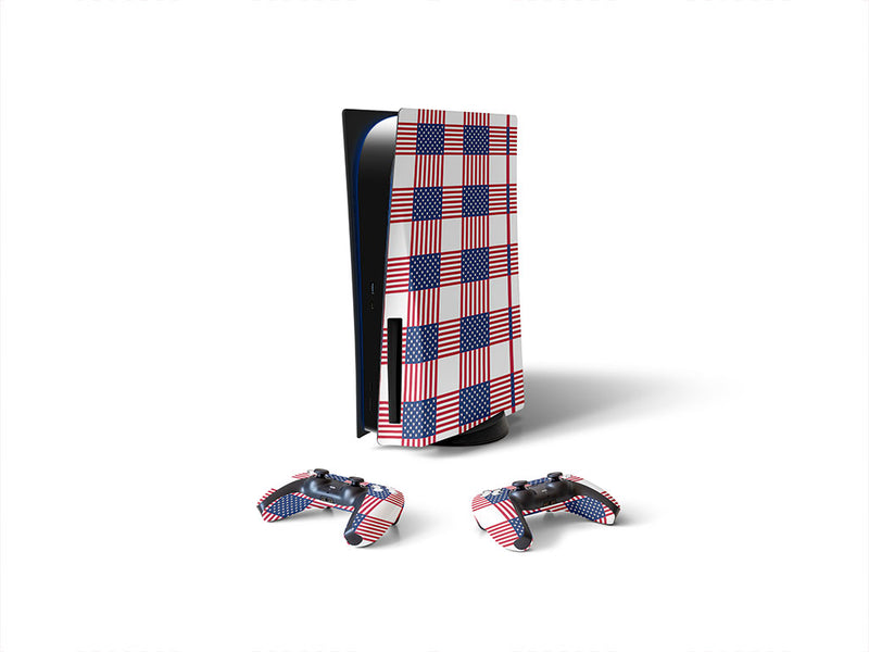 criss cross Sony PS5 DIY Skin