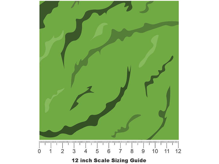 Crown Rind Fruit Vinyl Film Pattern Size 12 inch Scale~Rwraps Crown Rind Fruit Sizing Chart~2
