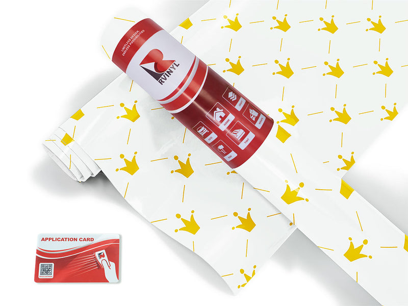 crowned pins fantasy Craft Vinyl Roll