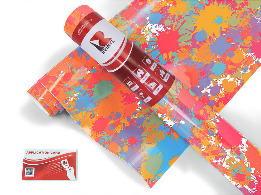 cruel summer paint splatter Craft Vinyl Roll