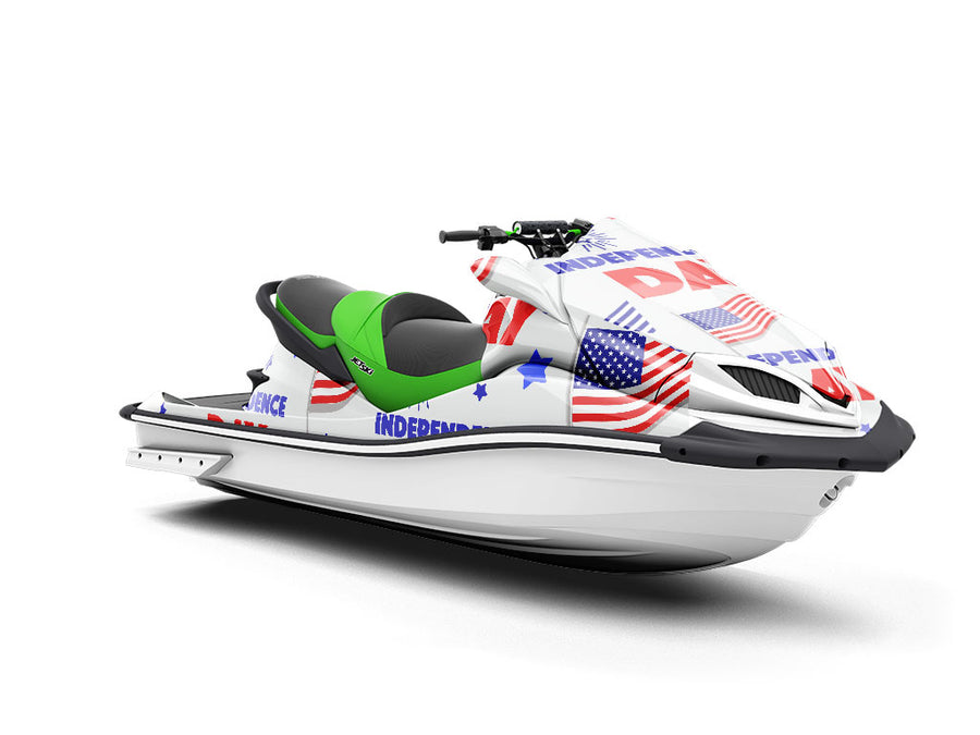 Cry Freedom Americana Jet Ski Vinyl Customized Wrap