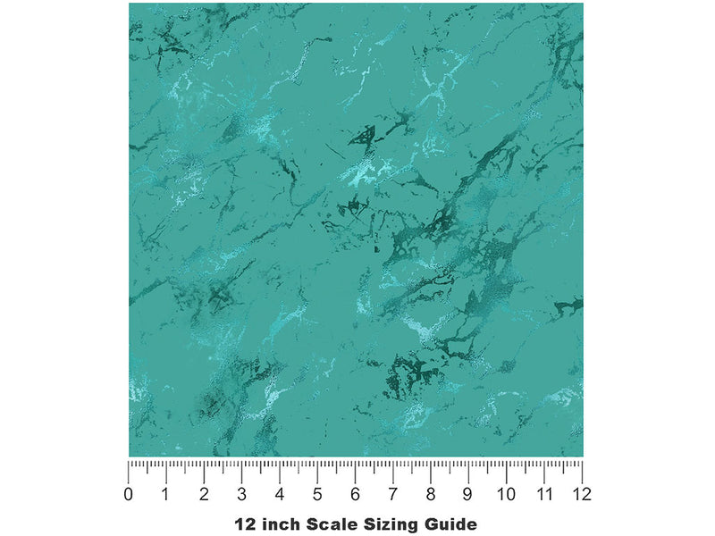 Crystal Clarity Gemstone Vinyl Film Pattern Size 12 inch Scale~Rwraps Crystal Clarity Gemstone Sizing Chart~2