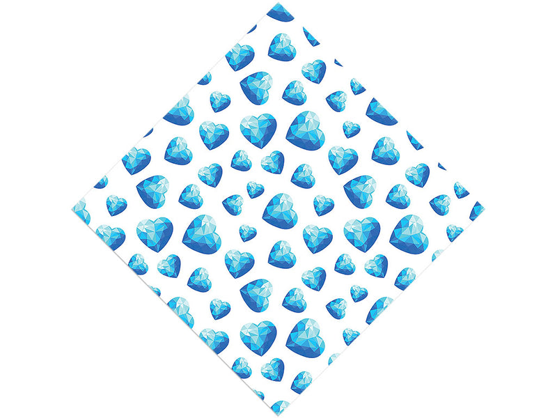 Crystal Tears Heart Vinyl Wrap Pattern