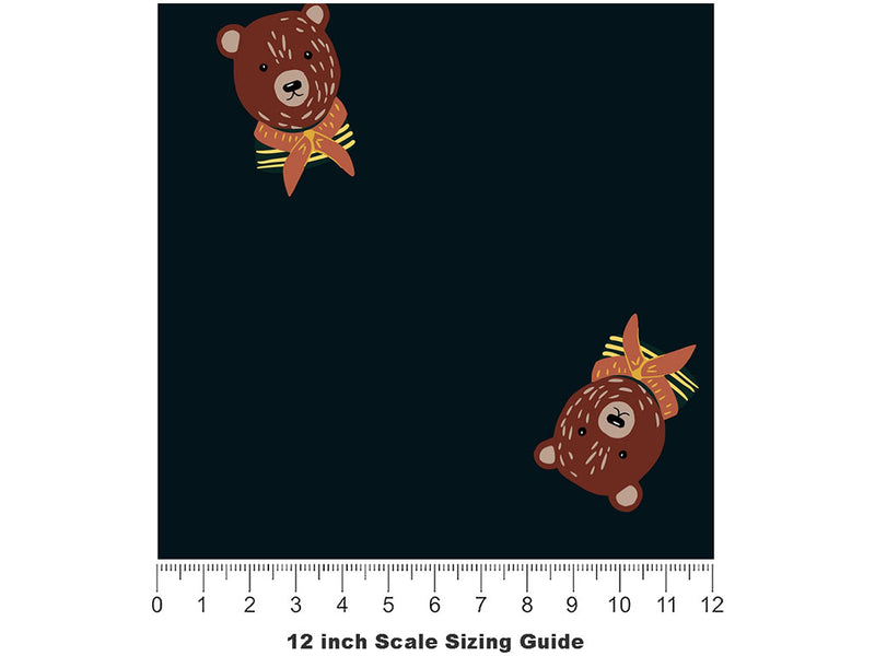 Cub Scout Animal Vinyl Film Pattern Size 12 inch Scale~Rwraps Cub Scout Animal Sizing Chart~2