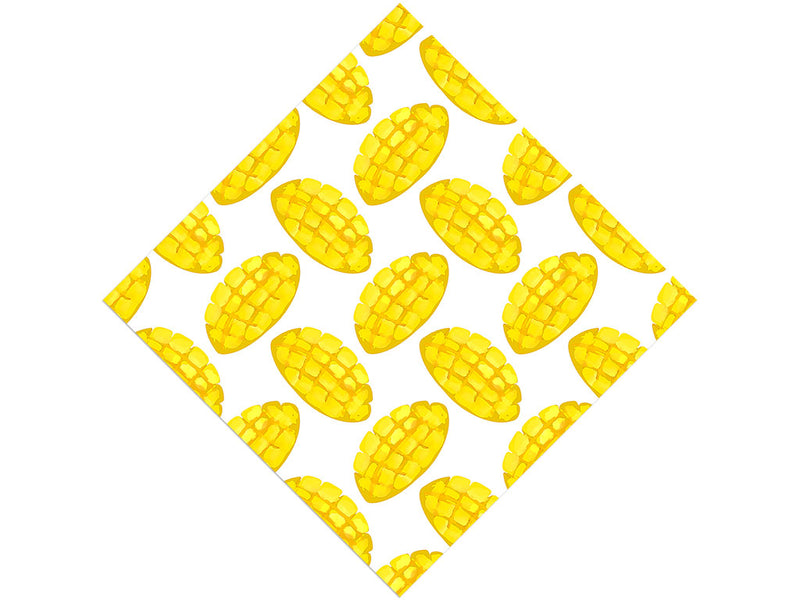 Cubed Sunset Fruit Vinyl Wrap Pattern