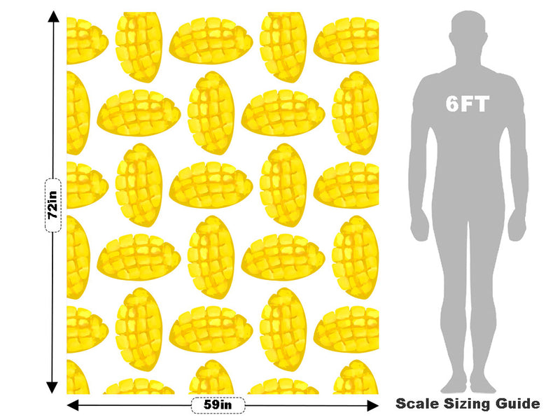 Cubed Sunset Fruit Vehicle Wrap Scale~Rwraps Series 914 Cubed Sunset Fruit Measurements~1