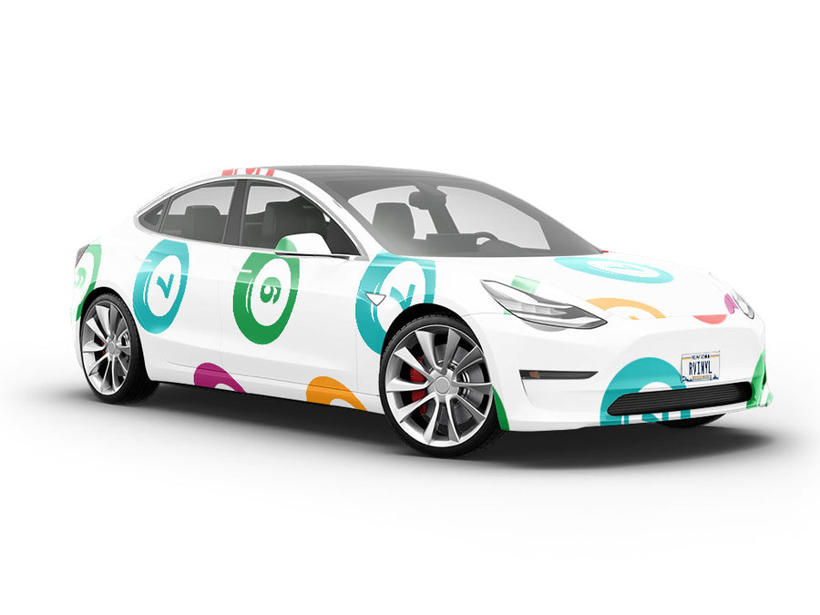 Cue Up Sport Vehicle Vinyl Wrap