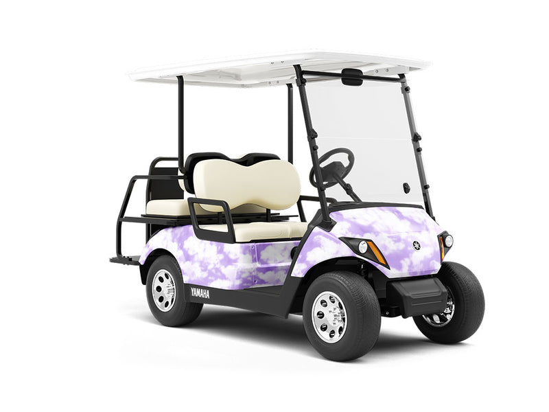 Cumulonimbus Accumulation Sky Wrapped Golf Cart