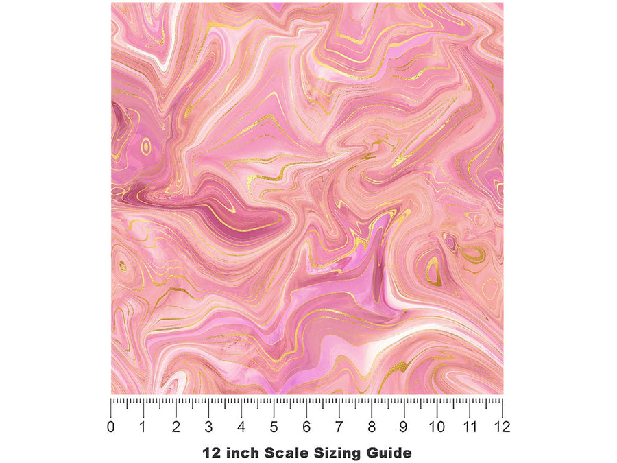 Cupid Influencing Gemstone Vinyl Film Pattern Size 12 inch Scale~Rwraps Cupid Influencing Gemstone Sizing Chart~2