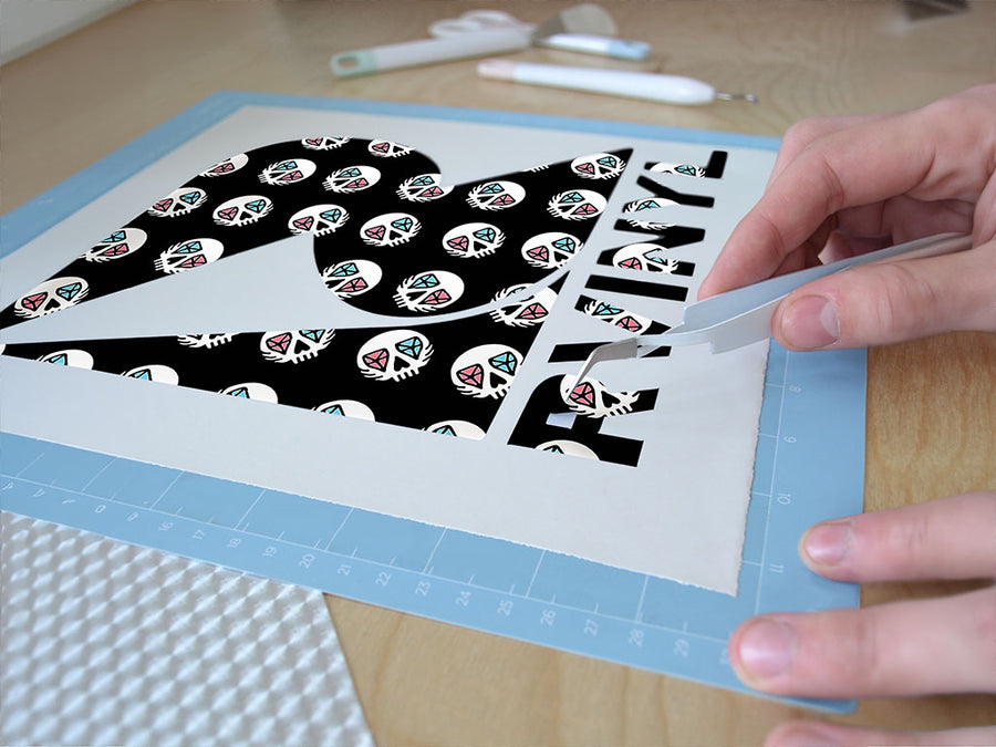 cursed gems skull and bones Easy Weed Craft Vinyl
