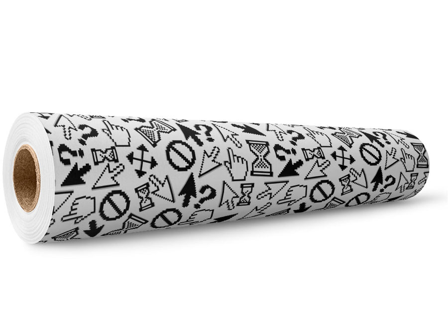 Cursors 1998 Technology Wrap Film Wholesale Roll~Rwraps Series 914 Digitally Printed Vinyl Roll~5
