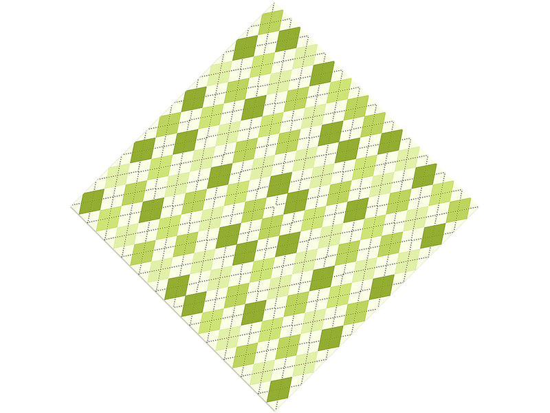 Cut the Grass Argyle Vinyl Wrap Pattern