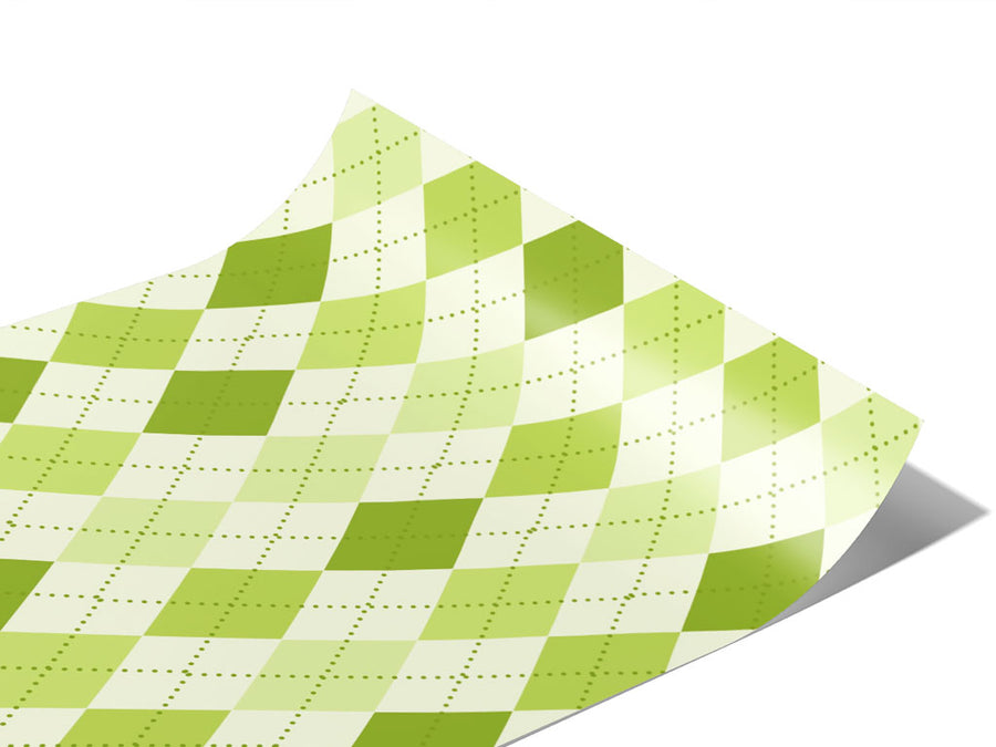 Cut the Grass Argyle Vinyl Wraps~Rwraps Series 914 Digitally Printed Vinyl Wrap~0