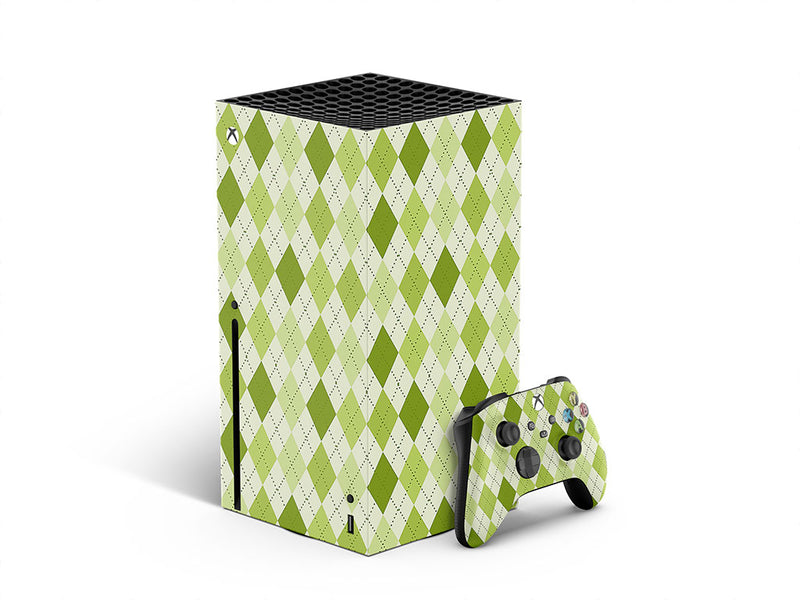 cut the grass argyle XBOX DIY Decal