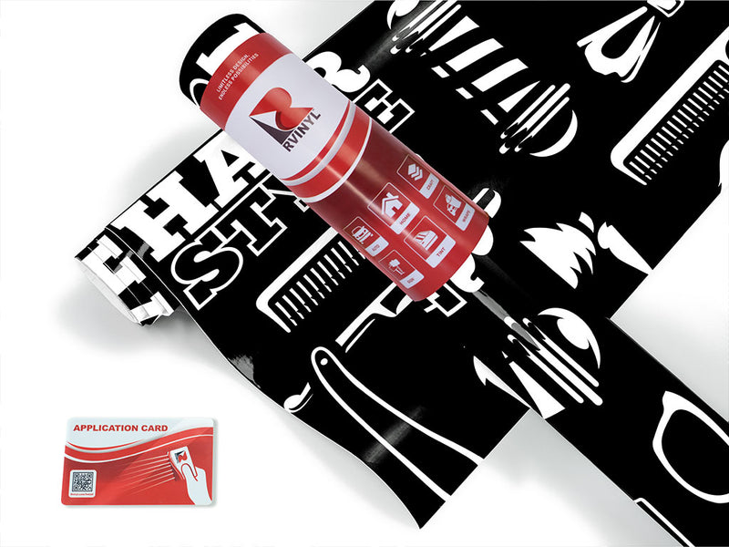 cut up barber shop Craft Vinyl Roll